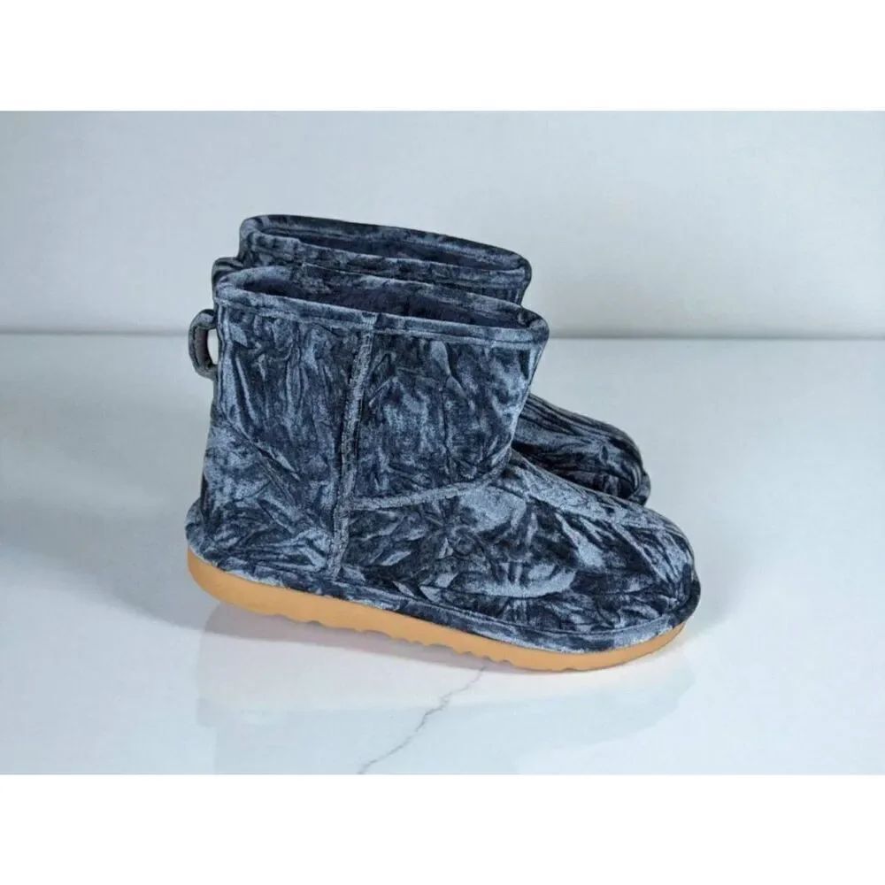 UGG Boots UGG Australia Classic Mini II Crushed Velvet Boots Size 6